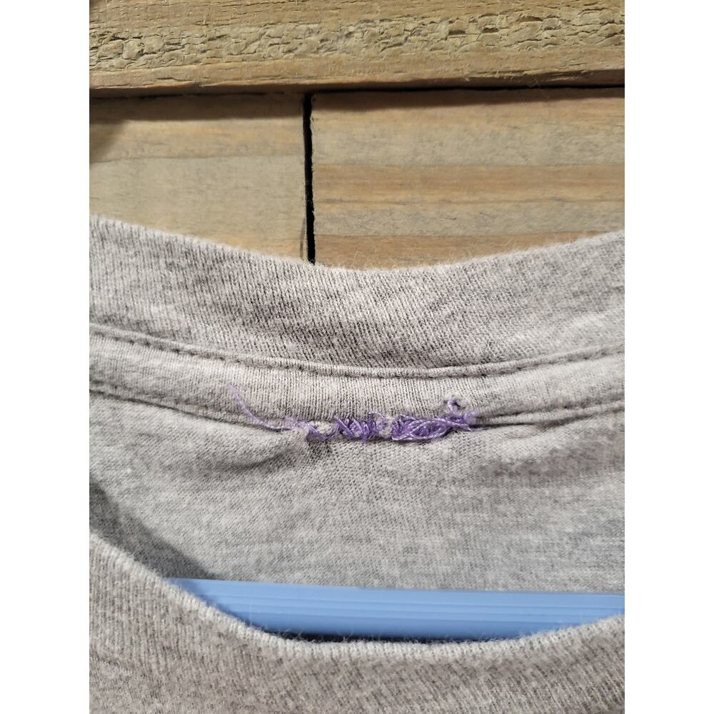 Meowgical Caticorn Gray Cat Unicorn T-Shirt Unisex Large / XL (see details) - Picture 2 of 3